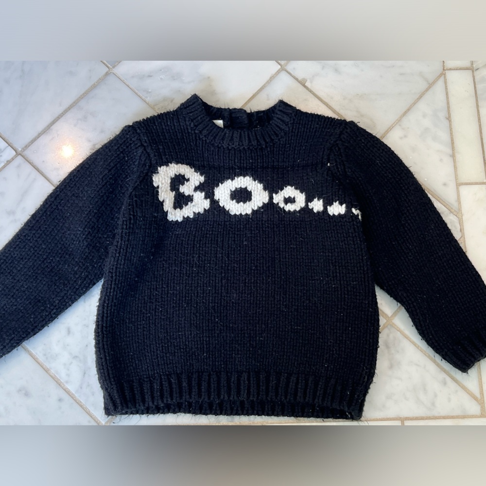 Zara Sweater toddler boys size 2-3Y, black
